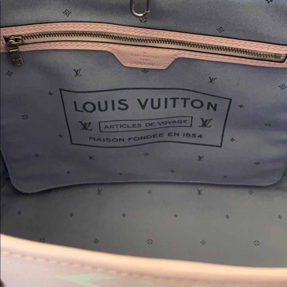 ‼️SOLD‼️ NWT! 💯% Authentic LV Escale Neverfull - Picture 7 of 12